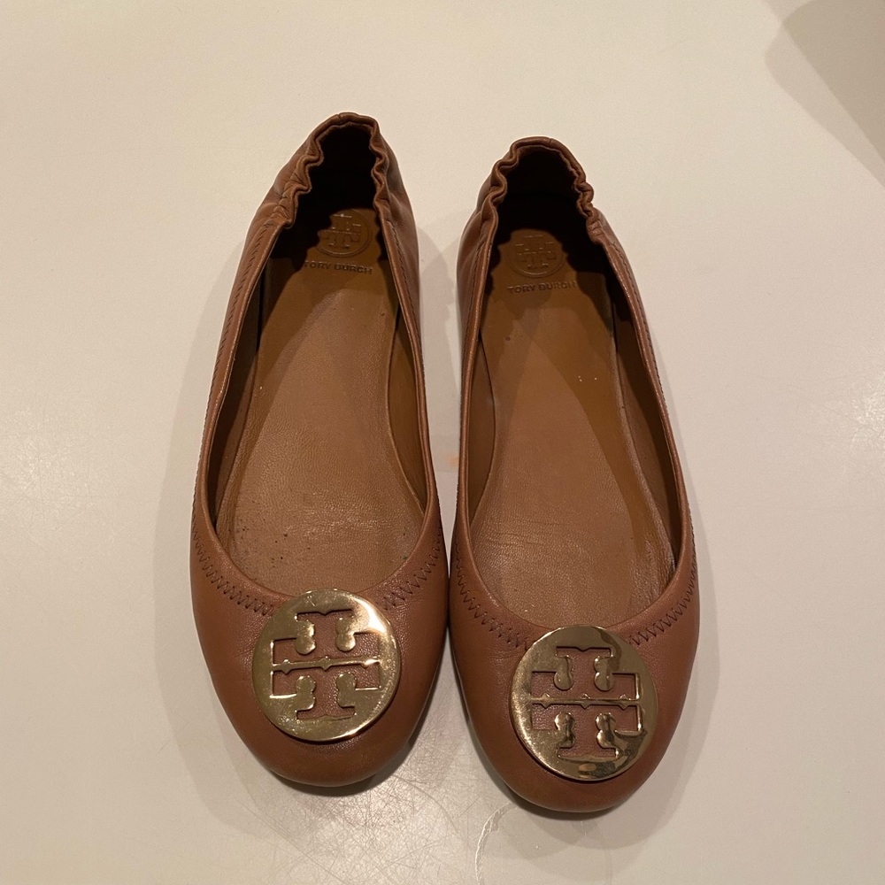 Tory Burch Leather Flats - SIZE 9
